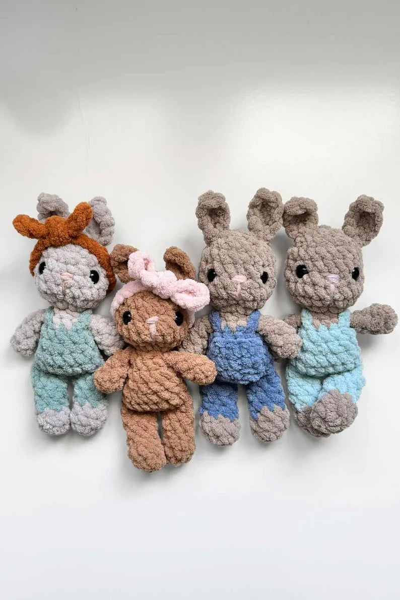 Patron crochet lapin bébé amigurumi – PDF numérique à télécharger
