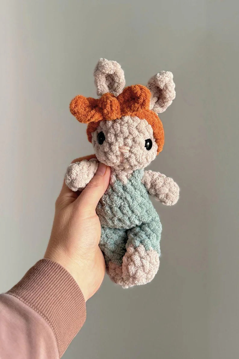 Patron crochet lapin bébé amigurumi – PDF numérique à télécharger