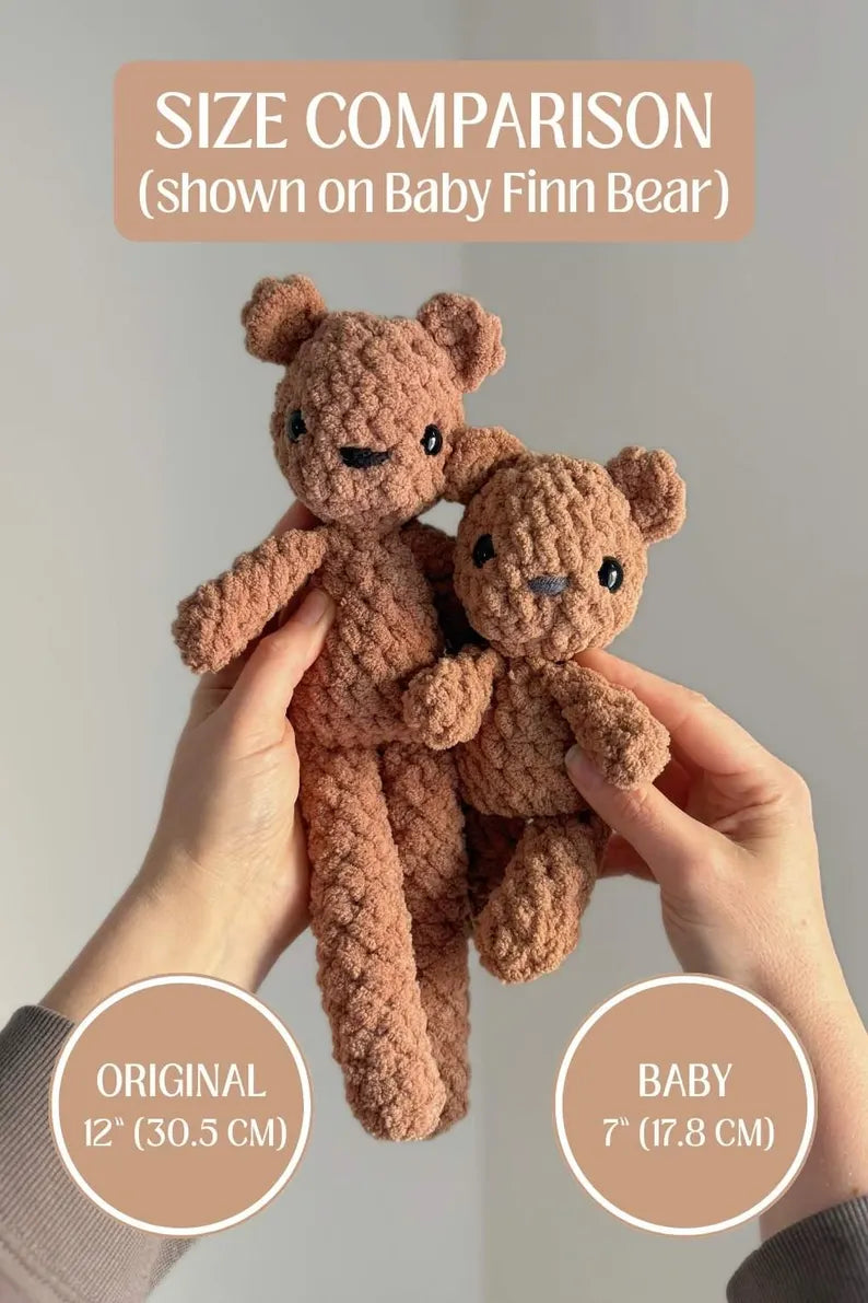 Patron crochet lapin bébé amigurumi – PDF numérique à télécharger