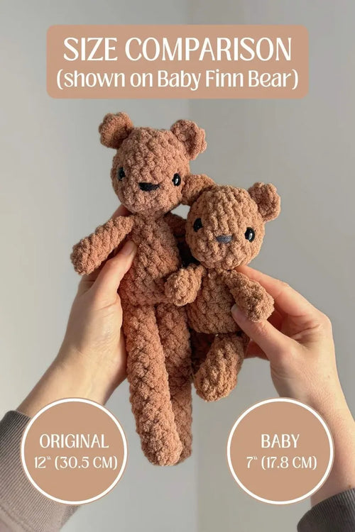 Patron crochet lapin bébé amigurumi – PDF numérique à télécharger
