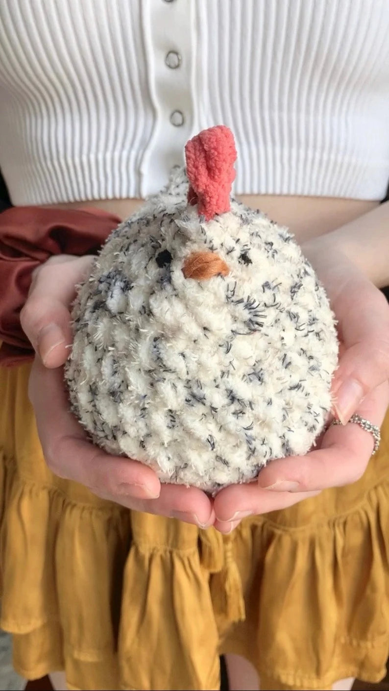 Patron crochet poule amigurumi – PDF numérique à télécharger